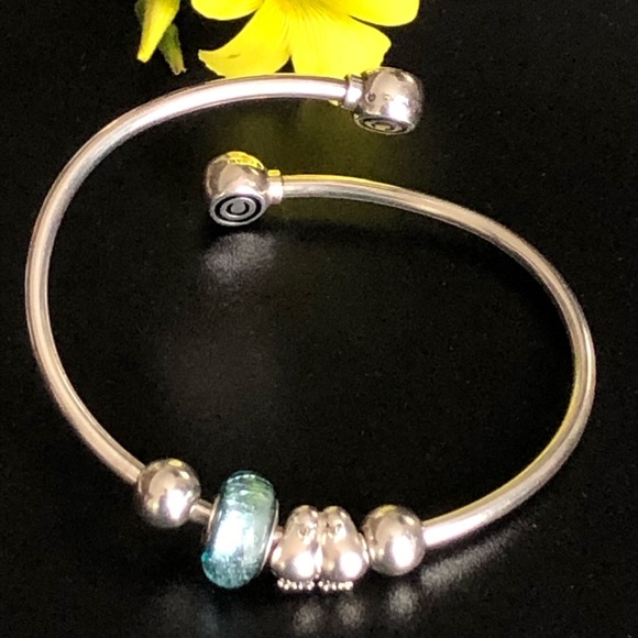 Chamilia Jewelry Chamilia Flex Bangle Bracelet Sterling Silver